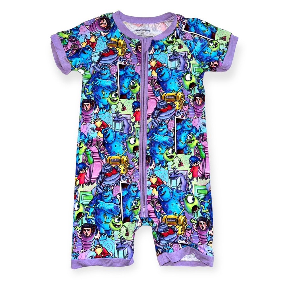 Showstoppers Monster Inc Bamboo Shorty